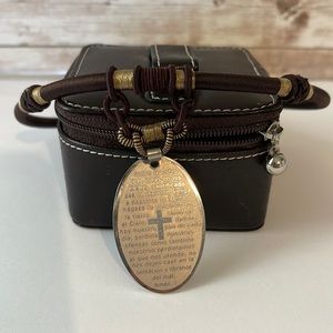 Hand crafted choker approximately 8” in length but can be adjusted up to 9”